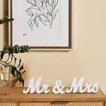 Vintage Mr & Mrs Wedding Table Decorations