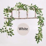 White Wisteria Vine Garland for Wedding Decor