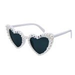 Bride To Be Pearl Shape Sunglasses for Bachelorette