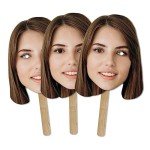 Custom Photo Face Masks for Parties - 10 Pack