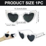 Bride To Be Pearl Shape Sunglasses for Bachelorette