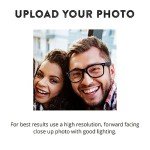 Custom Photo Face Masks for Parties - 10 Pack