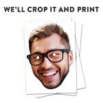 Custom Photo Face Masks for Parties - 10 Pack