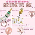 Rose Gold Bride to Be Balloon Decoration Set