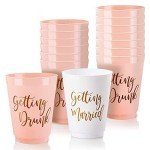 Colorful Bride Tribe 15-Piece Hen Party Cup Set