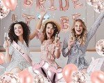Rose Gold Bride to Be Balloon Decoration Set