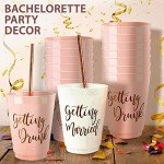 Colorful Bride Tribe 15-Piece Hen Party Cup Set