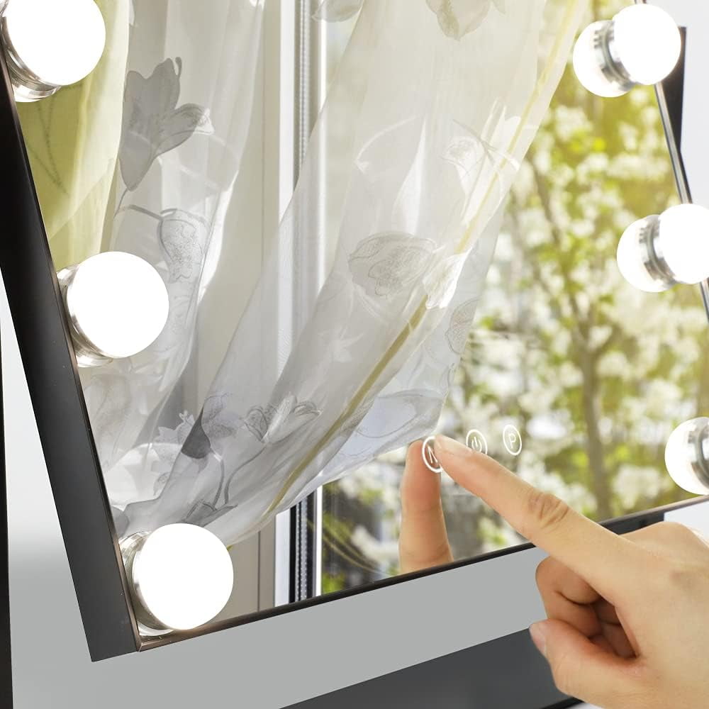 Depuley 18" LED Hollywood Vanity Makeup Mirror