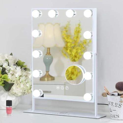 Lighted Vanity Makeup Mirror with Touch Control