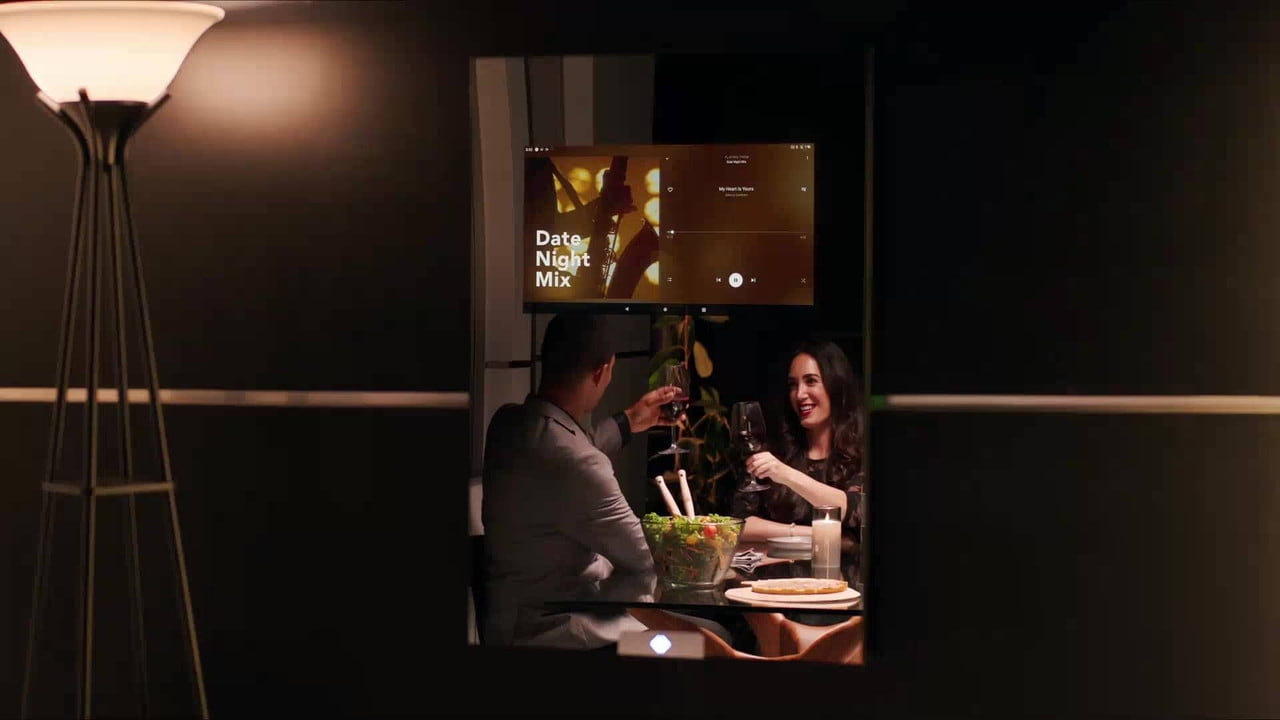 Smart Full-Length Mirror with WiFi & Bluetooth