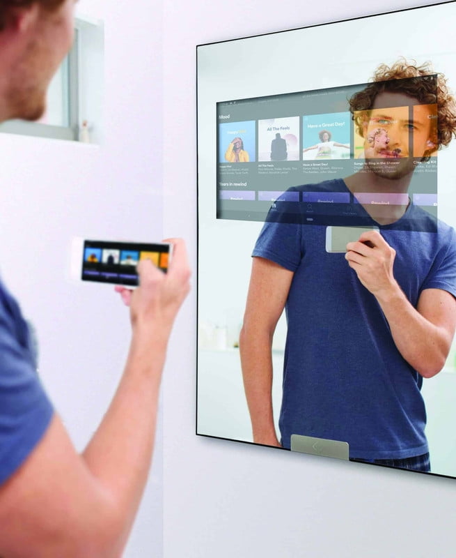 Smart Full-Length Mirror with WiFi & Bluetooth