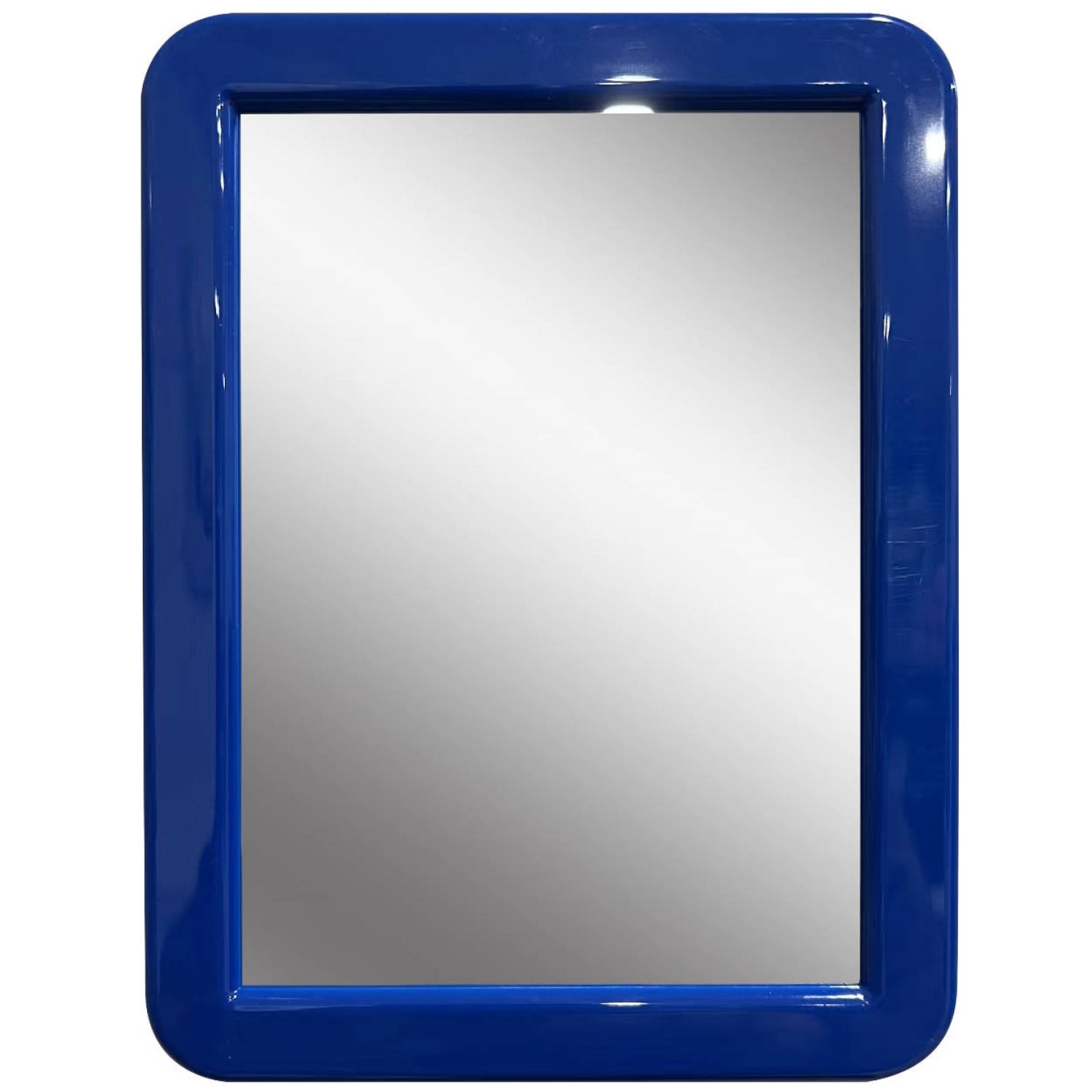 Magnetic Locker Mirror - Navy 5" x 7