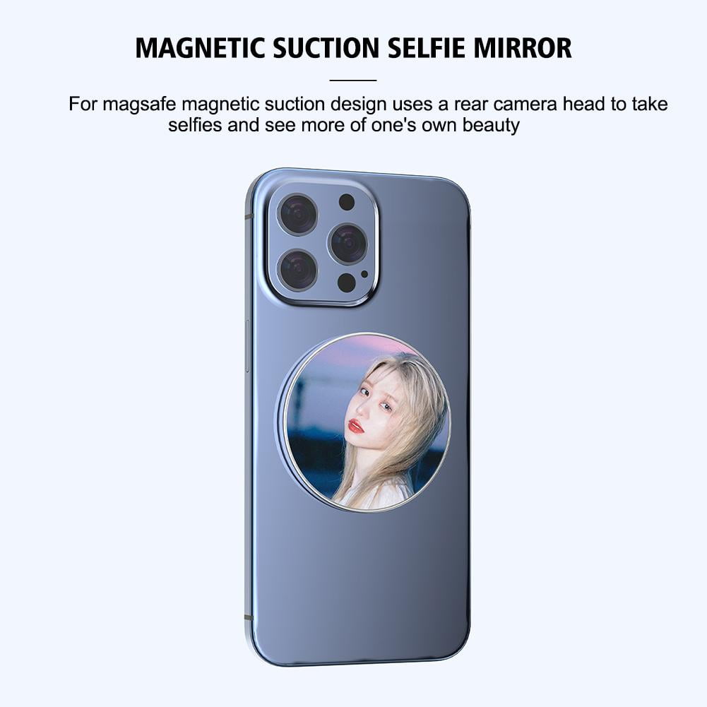 Magnetic Selfie and Vlog Mirror for Smartphones