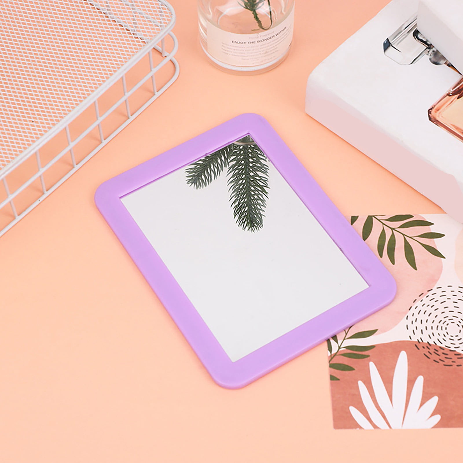 Huaai Magnetic Mirror with Light - Easy Mounting