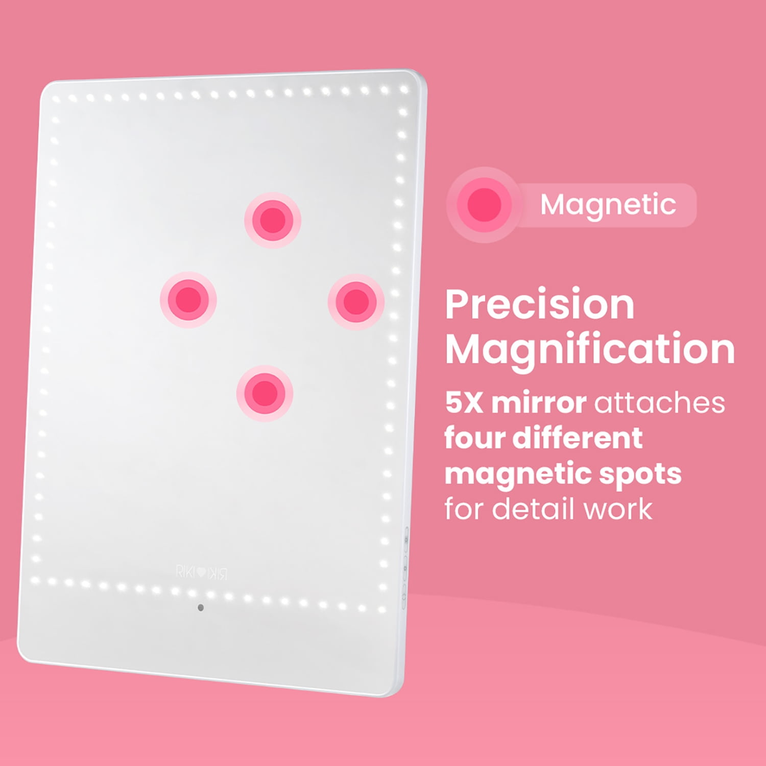 Riki Pretty HD LED Vanity Mirror with Remote