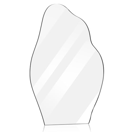 Magnetic Frameless Locker Mirror with 2 Backings