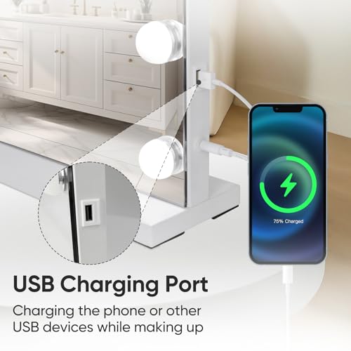 Hollywood Vanity Mirror with Lights & Bluetooth Speaker