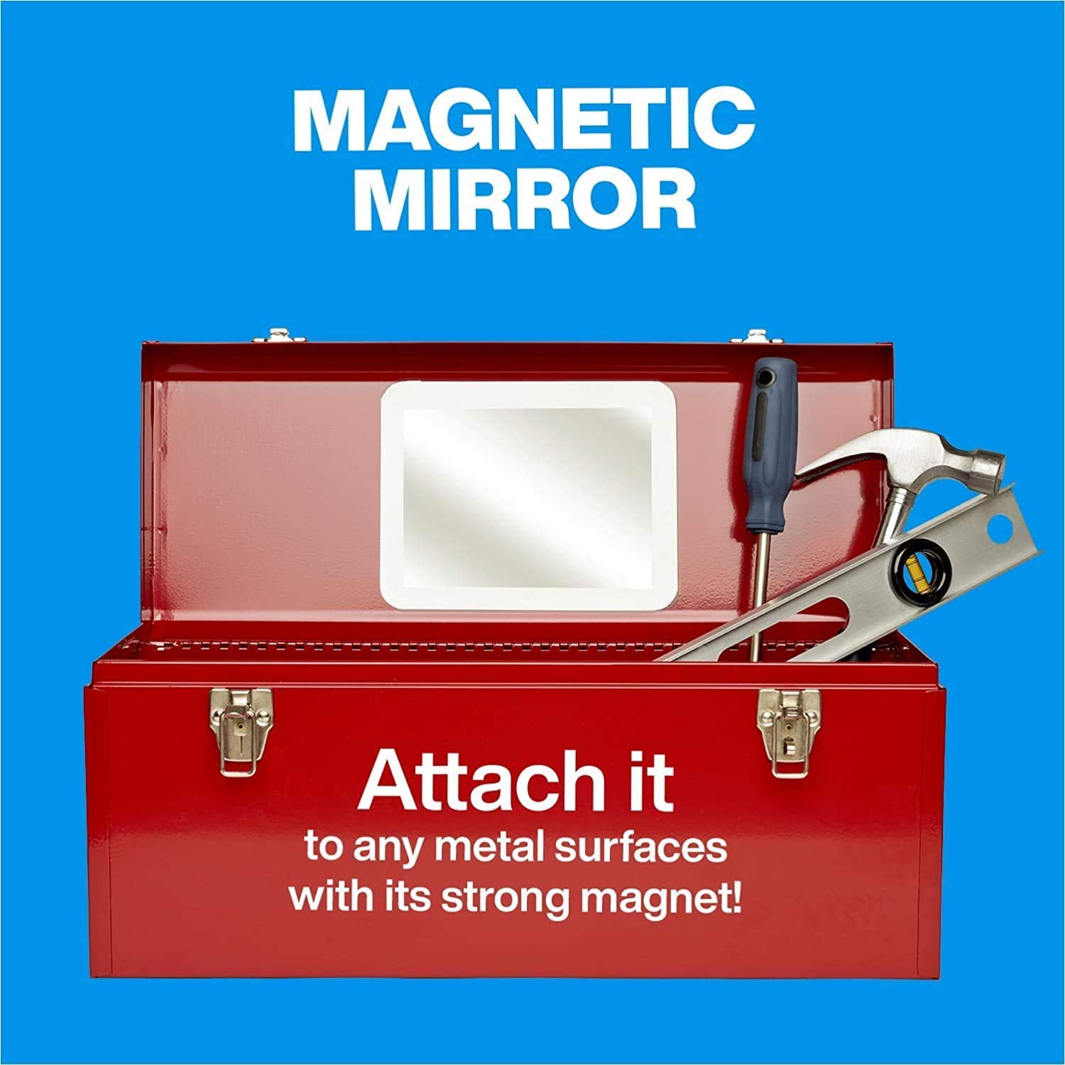 Magnetic Portable Selfie Mirror for Any Space