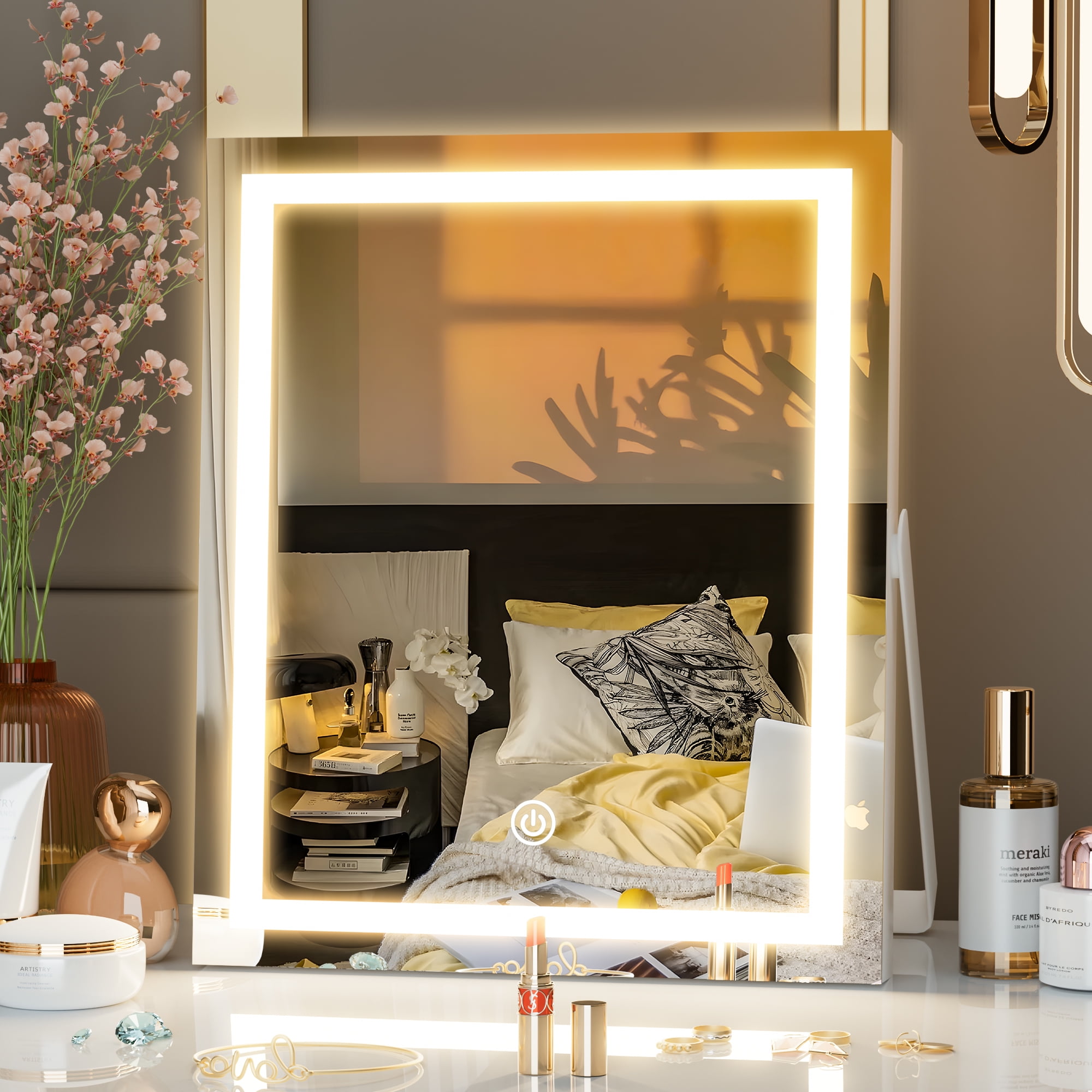 Hasipu 10"×12" LED Vanity Mirror with Lights