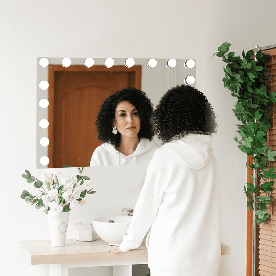 ELECWISH Lighted Hollywood Vanity Mirror with Magnification