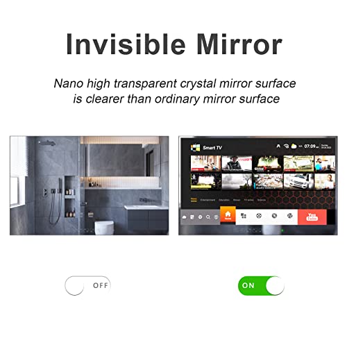 27" Smart Touchscreen Magic Mirror for Bathrooms