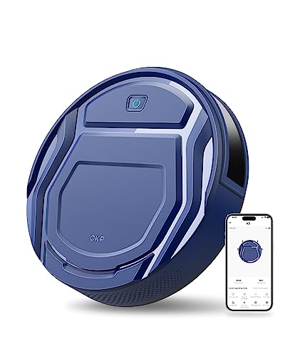 OKP K2 Robot Vacuum: Strong Suction, Alexa Compatible