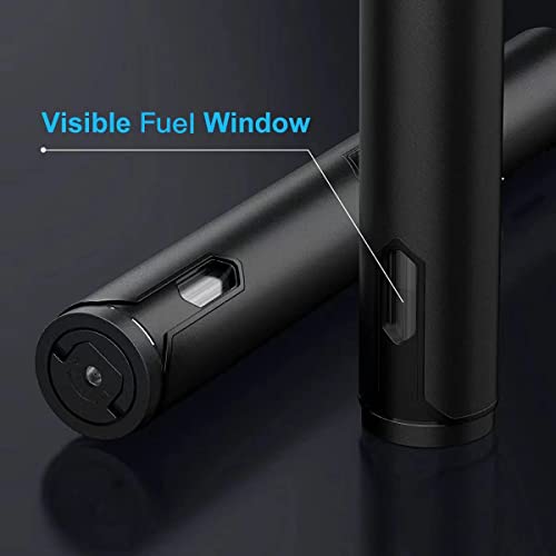 Adjustable Jet Flame Butane Lighters - 2 Pack