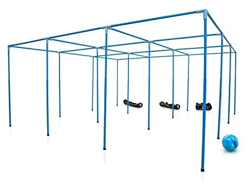 9 Square in The Air: Original and Best. Height Adjustable & Portable, for All Ages and Skill Levels. Great for Families, Churches, Schools and Camps.