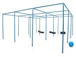 9 Square in The Air: Original and Best. Height Adjustable & Portable, for All Ages and Skill Levels. Great for Families, Churches, Schools and Camps.