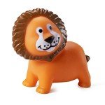 Mini Zoo Animals - (Pack of 12) Vinyl Rubber Jungle Safari Animal Figures, Squeezable Bath Tub Toys for Kids, Baby Shower, Birthday Party Supplies, Favors, Cake Decor, Table Decorations