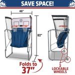 Pop-A-Shot Official Home Dual Shot Basketball Arcade Game - Blue (Blue)