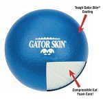 S&S Worldwide Gator Skin Special-8 Foam Balls. 8" PU Coated Foam Balls with Medium Density Foam Core. No-Sting Balls for kids and teens are Great for GaGa Pits, Dodgeball, PE Games and More. Set of 6.