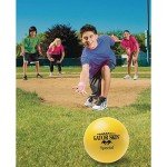 S&S Worldwide Gator Skin Special-8 Foam Balls. 8" PU Coated Foam Balls with Medium Density Foam Core. No-Sting Balls for kids and teens are Great for GaGa Pits, Dodgeball, PE Games and More. Set of 6.