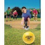 S&S Worldwide Gator Skin Special-8 Foam Balls. 8" PU Coated Foam Balls with Medium Density Foam Core. No-Sting Balls for kids and teens are Great for GaGa Pits, Dodgeball, PE Games and More. Set of 6.
