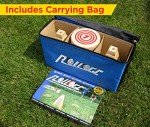 Rollors Backyard Game - Lawn Game for Summertime Fun, Reunions, Camping, Parties, BBQs, Picnics & Beach Days – All Wood Outdoor Yard Game Combining Horseshoes, Bocce Ball & Bowling