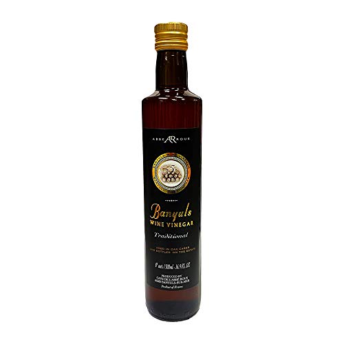 Banyuls Traditional French Red Wine Vinegar, Aged 5 Years, 16.9 Ounce (Packaging May Vary)