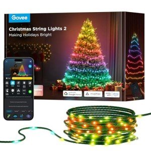 Govee 99FT Smart RGBWIC Christmas Tree Lights