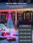 Govee 6ft Smart RGB Christmas Tree Lights