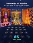 Govee 6ft Smart RGB Christmas Tree Lights