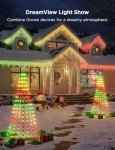 Govee 6ft Smart RGB Christmas Tree Lights