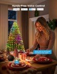 Smart RGBIC Christmas Tree String Lights 6.6ft