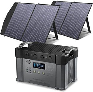 ALLPOWERS S2000 Portable Solar Generator & Panels