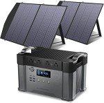 ALLPOWERS S2000 Portable Solar Generator & Panels