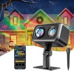 Govee Outdoor Projector Light with Holiday Patterns