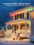 Govee Smart RGBIC Outdoor Icicle Lights 33ft
