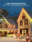 Govee Smart RGBIC Outdoor Icicle Lights 33ft