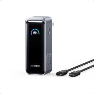 Anker 9,600mAh Power Bank with Built-in Plug