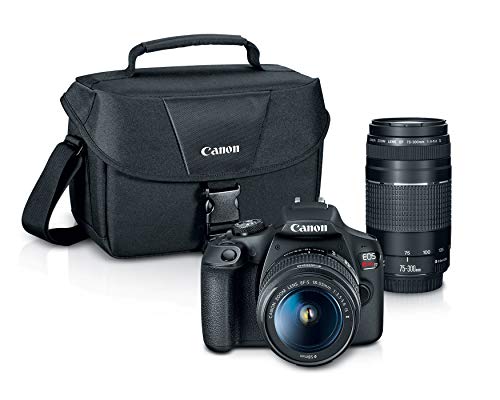 Canon EOS Rebel T7 DSLR with 2 Lens Kit