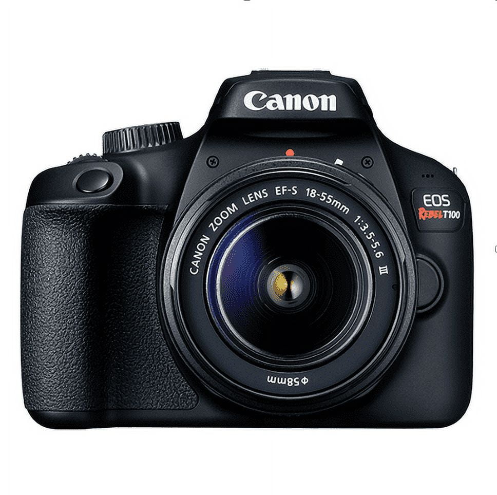Canon EOS Rebel T100 DSLR Camera with 18-55mm Lens