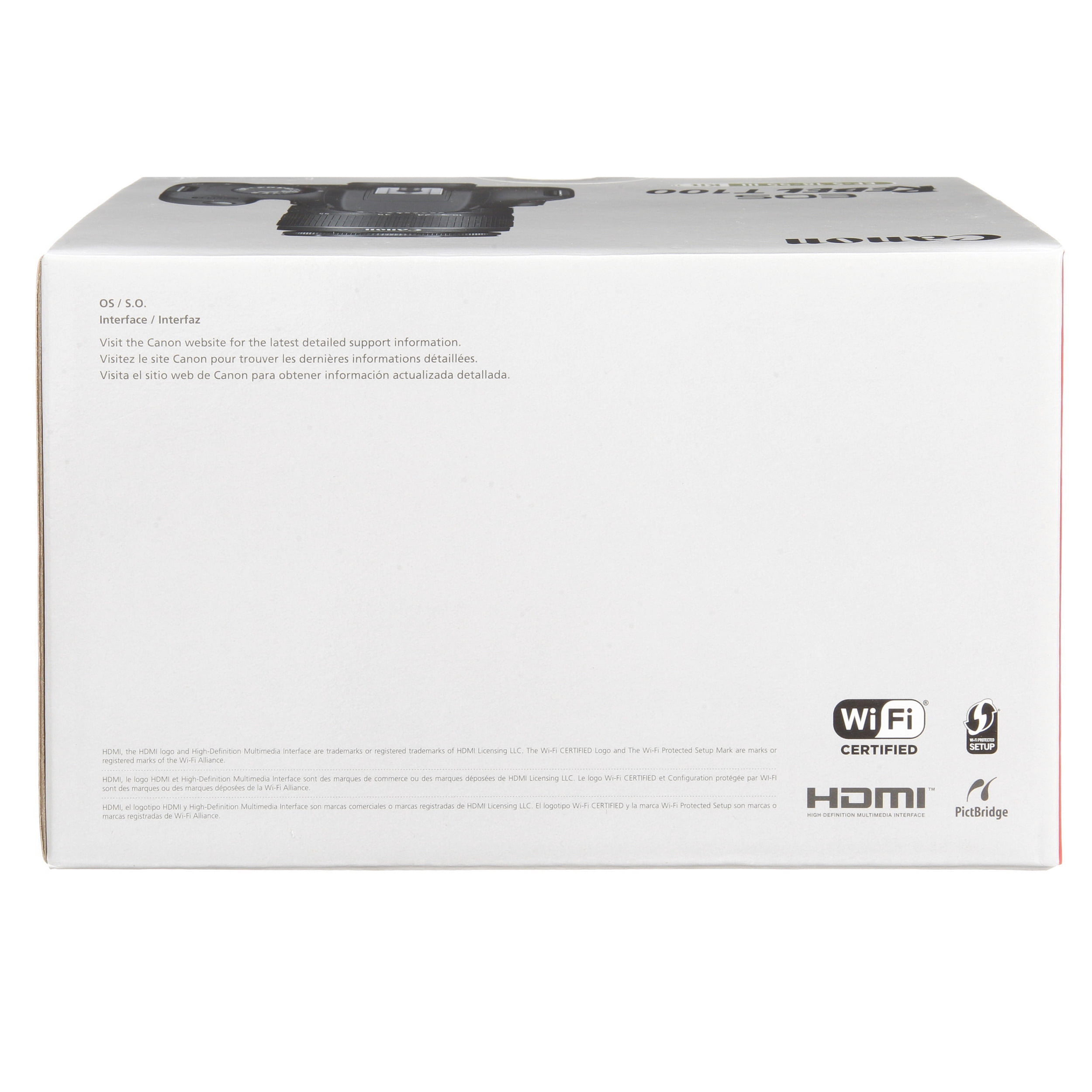 Canon EOS Rebel T100 DSLR Camera with 18-55mm Lens